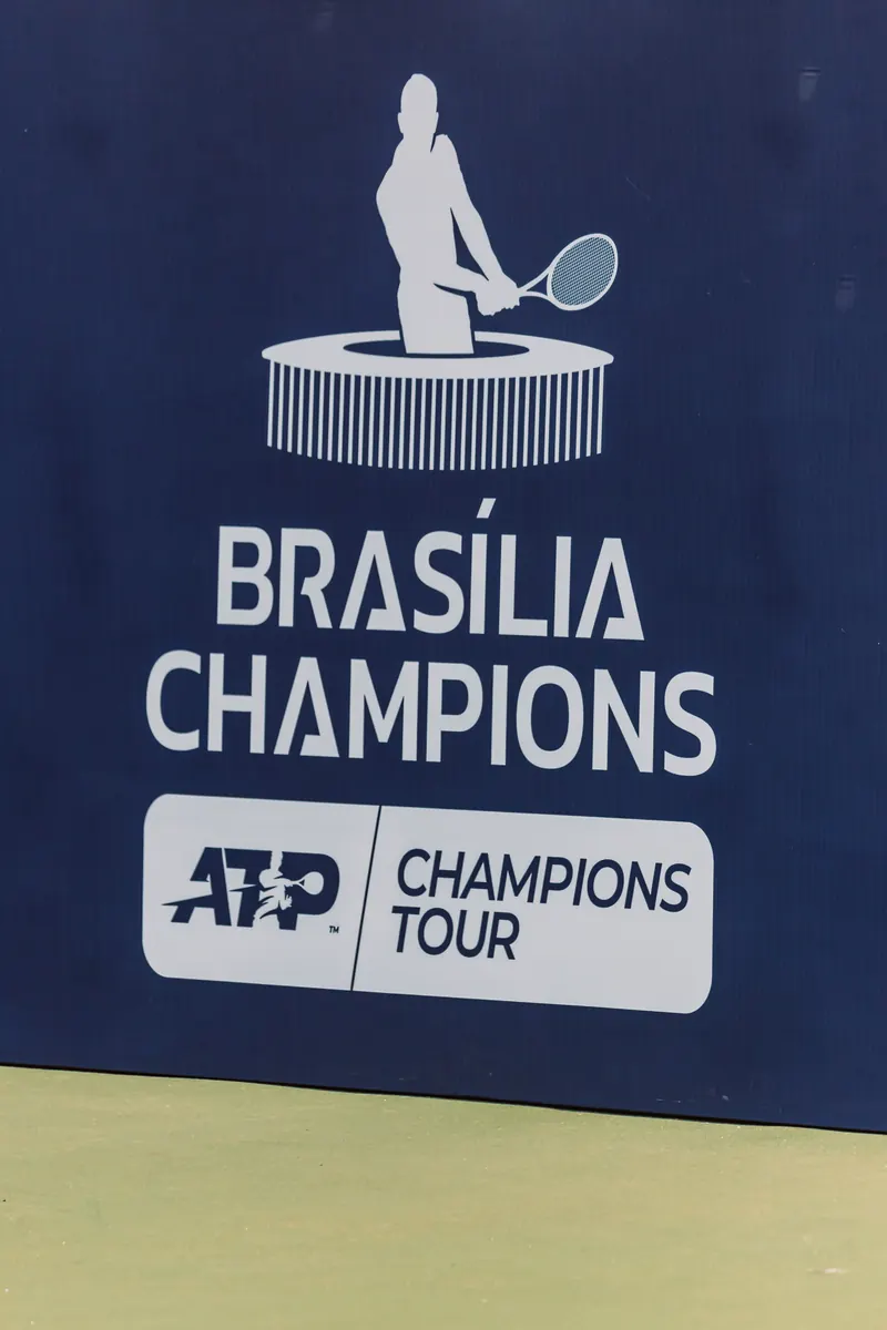 Brasília Champions signage of the ATP Champions Tour